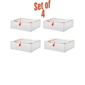 IKEA PÄRKLA Storage reusable cases tote travel cube Set of four (4)